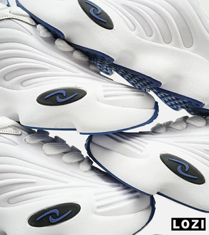 کفش کتانی مردانه سفید آبی ADIDAS yeezy 700 v2