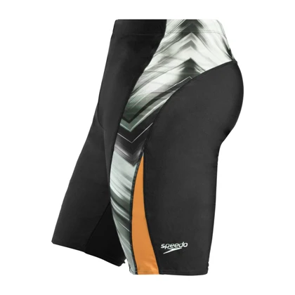 مایو شنا مردانه اسپیدو مدل 66905 طوسی نارنجی