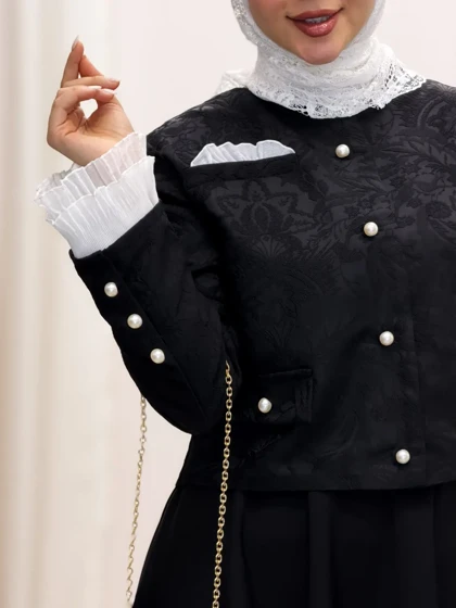 4268-کت سارافون مزونی ثمین