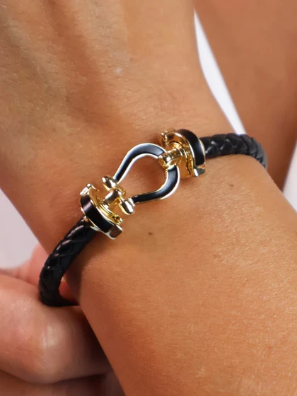 دستبند زنانه رنگی امگا کد B2119