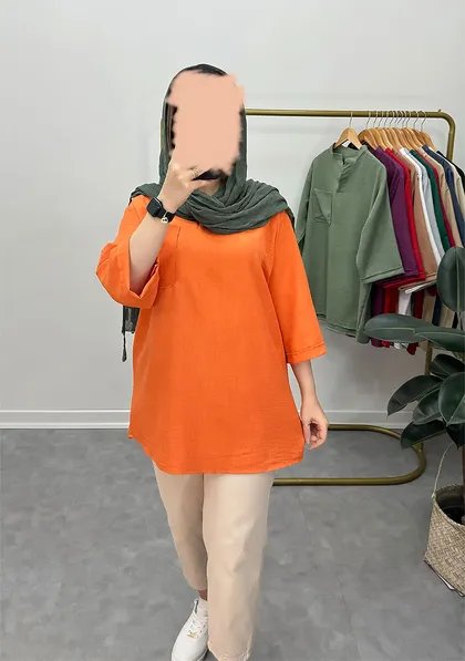 مانتو جلو بسته ساناز