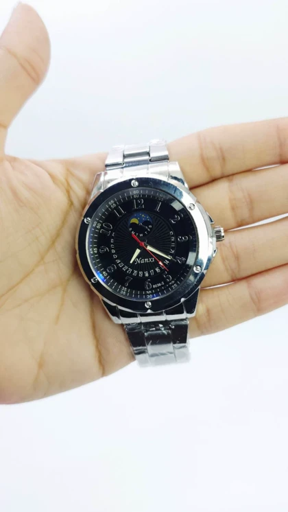 ساعت مچی مردانه نانسی Nanxi با موتور کوارتز و طراحی کلاسیک