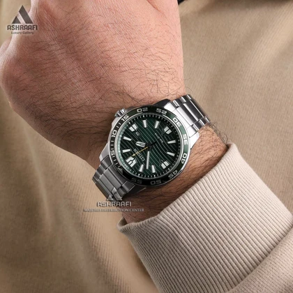 ساعت سیتیزن صفحه سبز Citizen Eco-Drive AW1526-89X