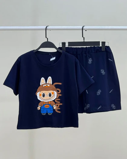 ست کراپ وشورتک لبوبو