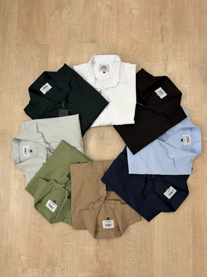 پیراهن استین بلند قابپک مخفی 2512