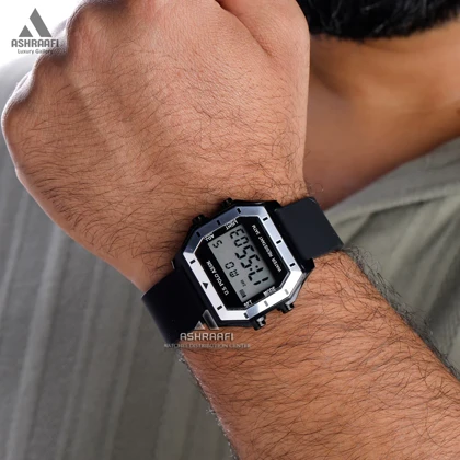 ساعت یو اس پولو مشکی U.S. Polo Assn. USPA1039-07