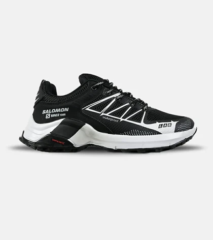 کفش کتانی مردانه و زنانه مشکی سفید Salomon Lab V.03 مدل 7858