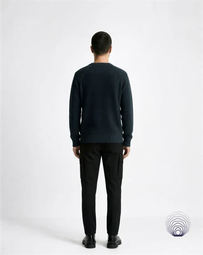 پلیور بافت سبز تیره یونیسکس Jack & Jones