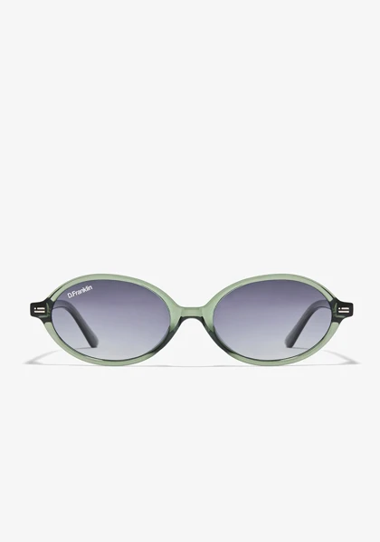 عینک آفتابی دی فرانکلین مدل D.franklin Ultra Light Ellipse Green / Grad Smoke
