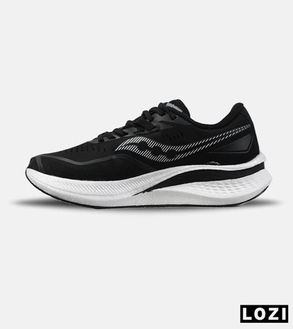 کفش کتانی مشکی Saucony Ride Review v.2 مدل 8787