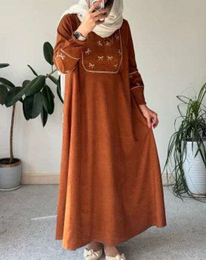 مانتو عبایی پاپیون