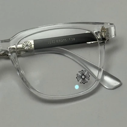 عینک بلوکات کروم هارتز کریستال نقره ای Chrome Hearts 2272 - کیفیت مستر