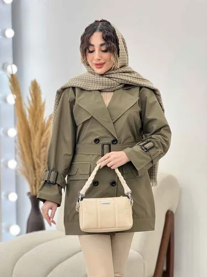 بارانی سر جیب دوبله هلنا