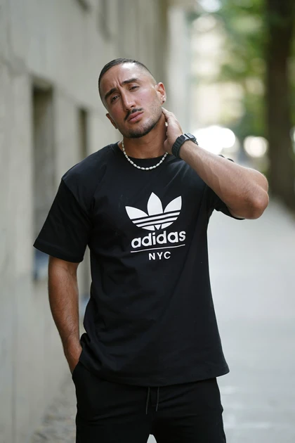 تیشرت ورزشی ADIDAS بگ مشکی