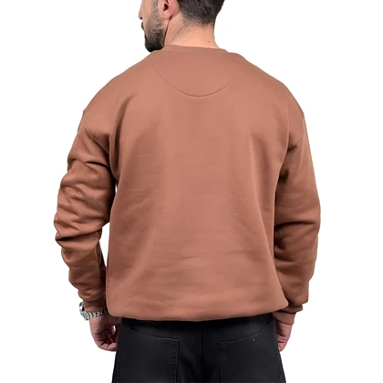 دورس مردانه قهوه ای سه نخ طرح ساده