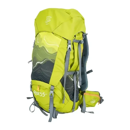 کوله پشتی کوهنوردی 55 لیتری صخره مدل Rise-55