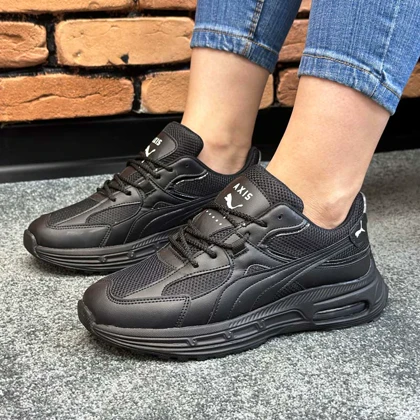کتانی اسپرت زنانه مدل پوما PUMA رنگ مشکی