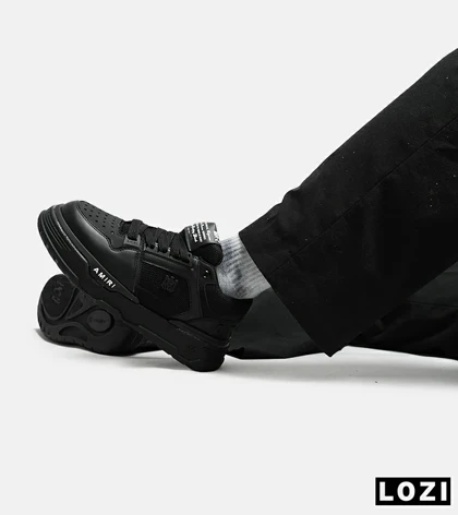 کفش کتانی مشکی AMIRI MA2 Leather