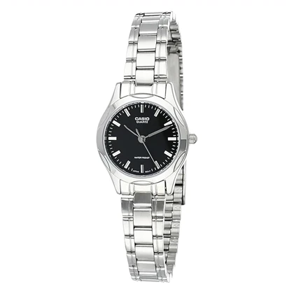 ساعت مچی زنانه کاسیو Casio مدل LTP-1275D-1A صفحه مشکی