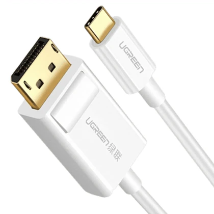 کابل تایپ سی به دیسپلی پورت یوگرین UGreen مدل MM139 با طول 1.5 متر
