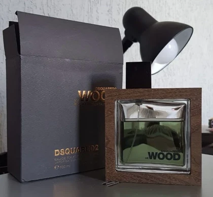 عطر دسکوارد هی وود مردانه-قهوه ای DSQUARED² He Wood