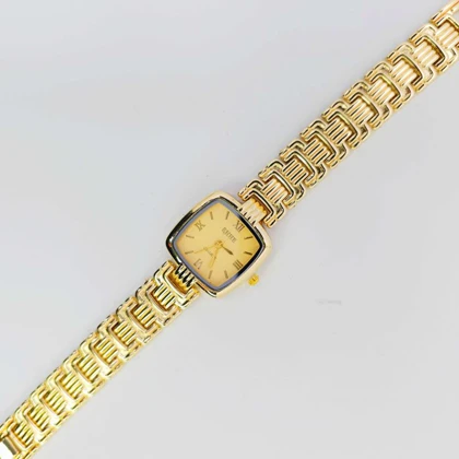 ساعت مچی زنانه مجلسی EHHE نگین‌دار با موتور کوارتز