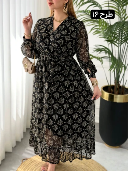 پیراهن روزمره مهتاب 0257
