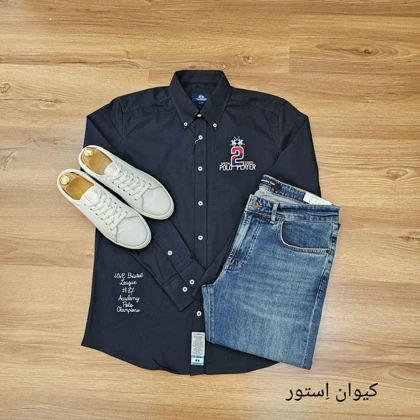 پیراهن کتان لامارتینا گلدوزی 2