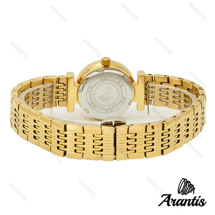 ساعت الکسا 2004z زنانه تمام طلایی دورنگین w-10117