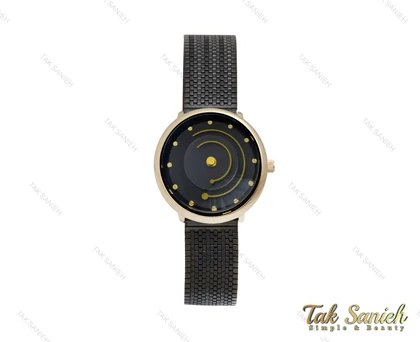 ساعت مچی داتیس زنانه حصیری مشکی Datis-3755-L