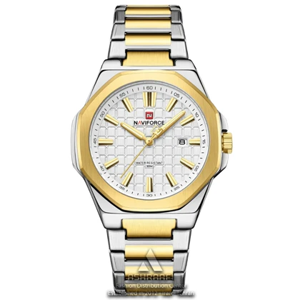 ساعت مردانه نیوی فورس Naviforce NF9258SGW