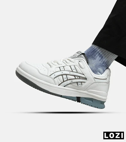 کفش کتانی مردانه سفید ASICS TIGER RUNNER II