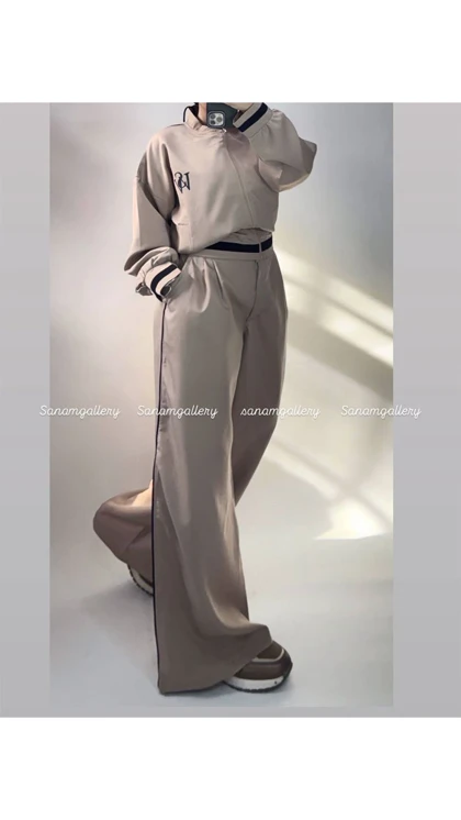 ست جکت و شلوار بگ مازراتی 50076