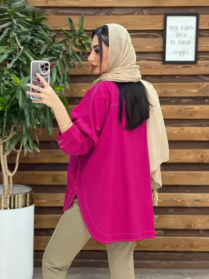 مانتو شومیزی دوخت دار