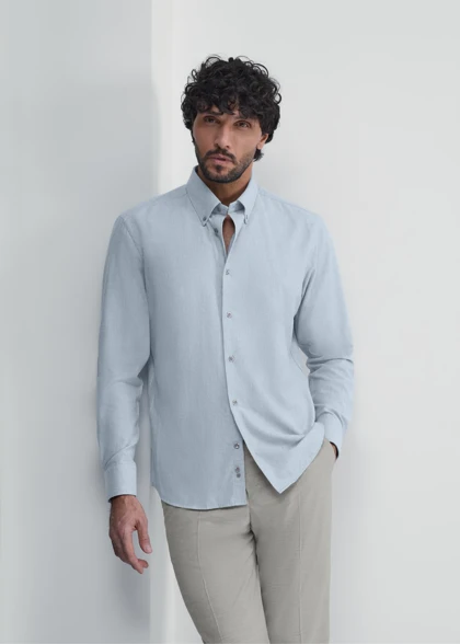 پیراهن یقه دکمه دار 2520103