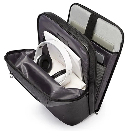 کیف و کوله پشتی لپ تاپ 15.6 چرم اورجینال بنج BANGE 6625