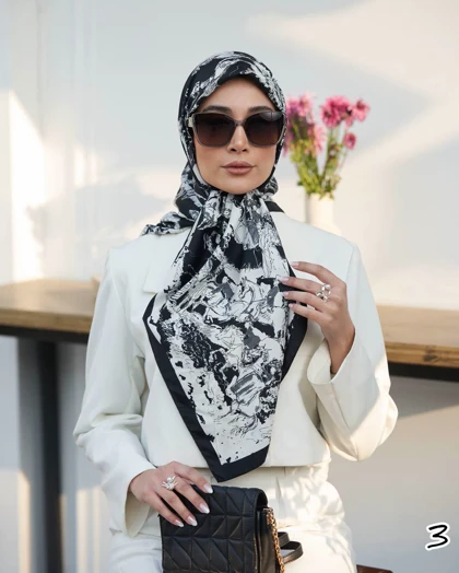 روسری ساتن دولچه