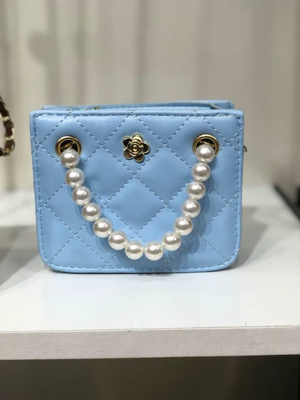 کیف دوشی مرواریدی - وارداتی