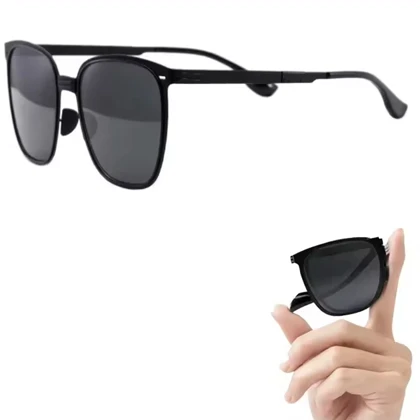 عینک آفتابی زنانه و مردانه تاشو مدل TS SM101-0120 پلاریزه UV400
