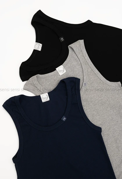 تنگ تاپ مردانه کبریتی کشی کد20000078