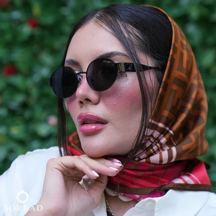 عینک زنانه سلین | فریم کائوچو عدسی پلی کربنات