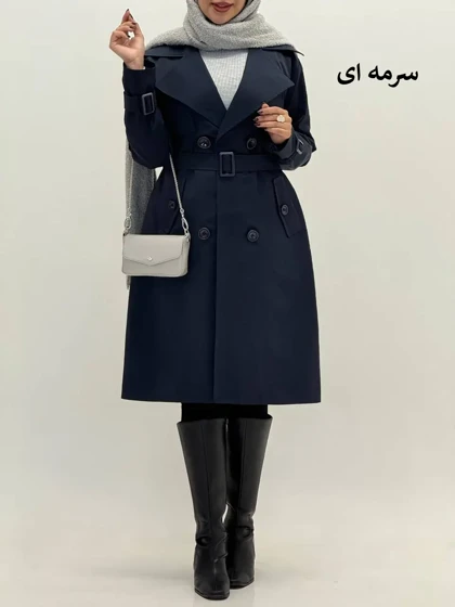 3985-بارانی بلند کارول