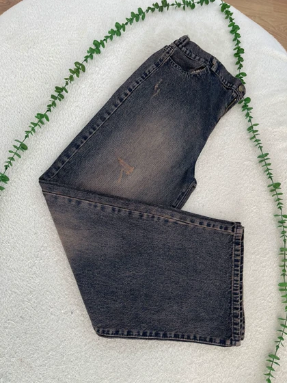 شلوار جین بگ تی تی (خاکی)