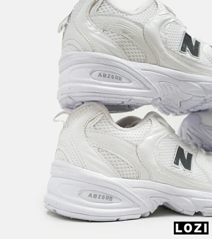 کفش کتانی مردانه و زنانه سفید NEW BALANCE 530