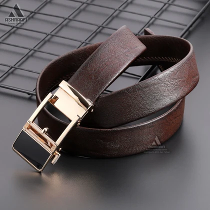 کمربند مردانه ریلی Leather Ratchet Belt BL111