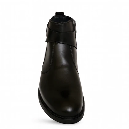 نیم بوت مردانه چرم یلسان مدل کارانوس کد 567-GN