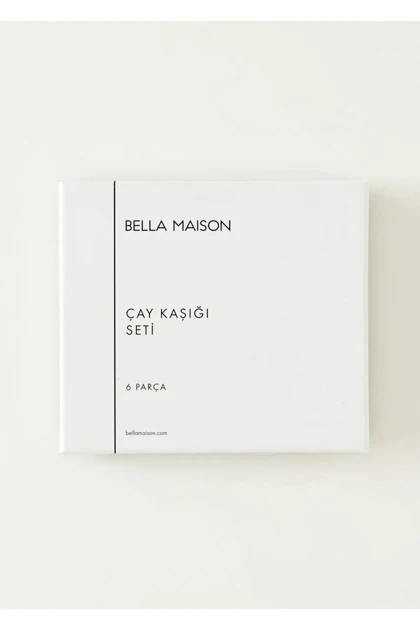 ست قاشق چای‌خوری استیل Bella Maison مدل Venezia - نقره‌ای