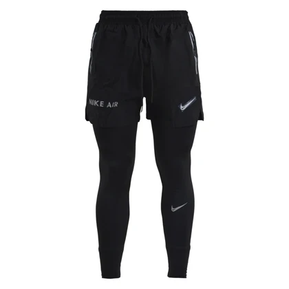 شلوارک و لگ سرهمی ورزشی مردانه نایک مدل Dri Fit -229 مشکی