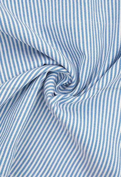 شومیز راه راه ابی کد1004481