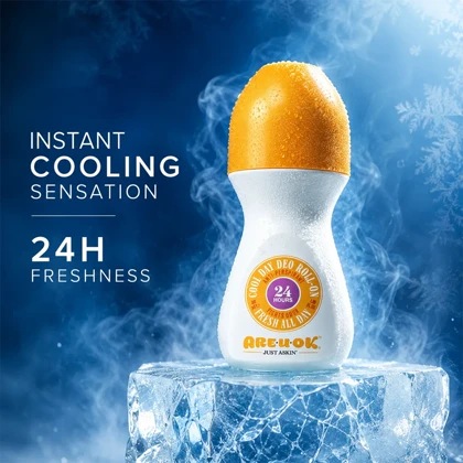 رول ضد تعریق بانوان آر یو اکی مدل Cool Day با ماندگاری 24 ساعته